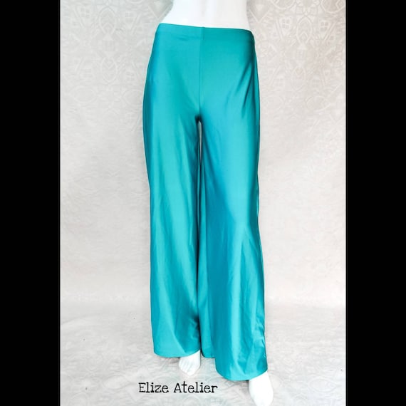 Wide Leg Pants/ Spandex Pants/ Dance Pants/ Long Pants/ Palazzo Pants/  Stretchy Pants/ Yoga Pants/ Elastic Pants 