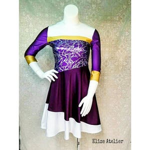 BETHEL Dance Dress/ Dance dress/ Purple dress/ worship dress/ ballet dress/ asymmetrical/ blues/ reds/ spandex dress/ midi/ dance outfit