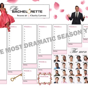 Bachelorette Bracket - Etsy