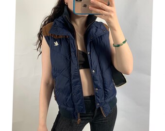 SOULCAL blue puffer vest