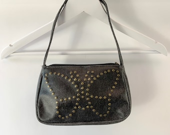 Black Y2K Butterfly Shoulder Bag