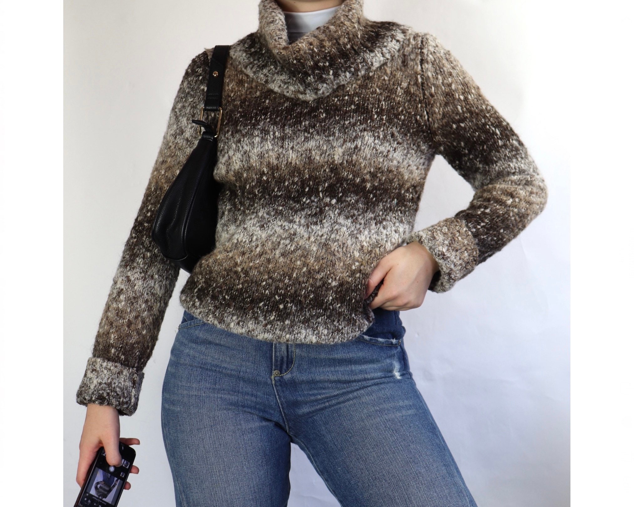 Funky Turtleneck - Etsy UK