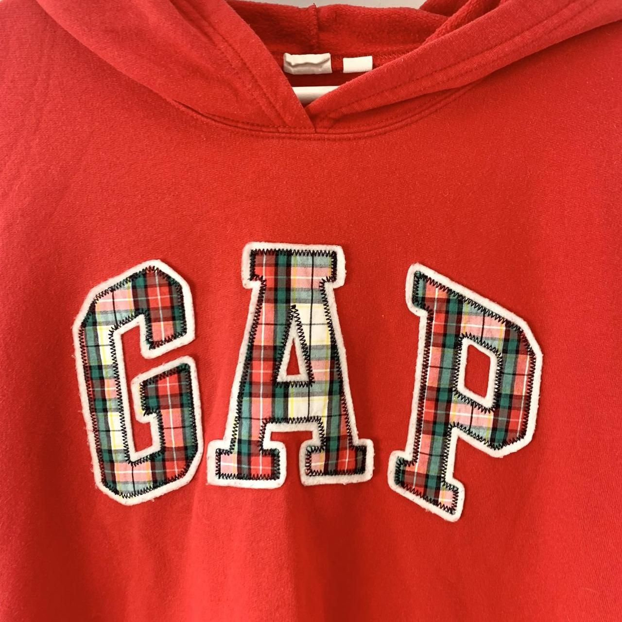 Sudadera roja gap hotsell