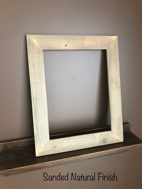 Reclaimed Wood Picture Frame Reclaimed Wood Custom Picture Etsy