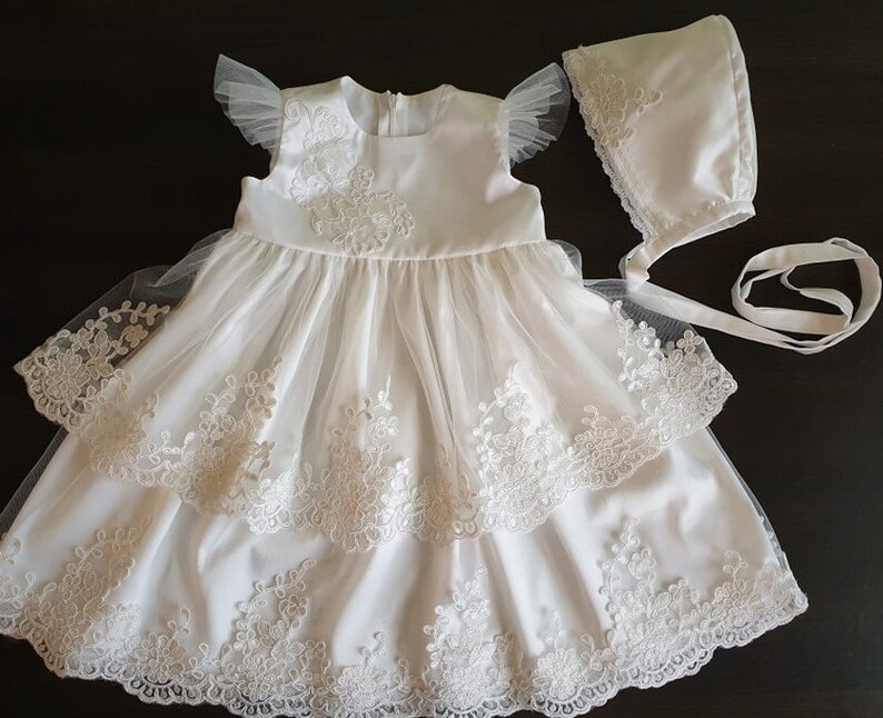 infant vintage lace dress