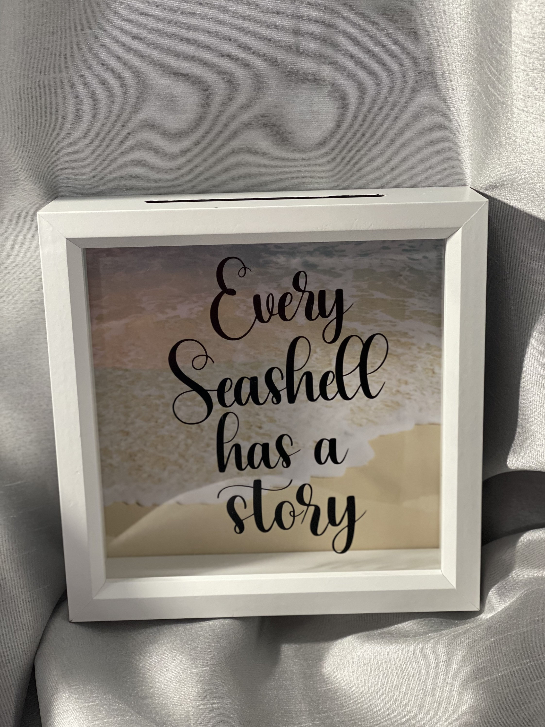 Shadow Box every Seashell Has a Story Etsy New Zealand