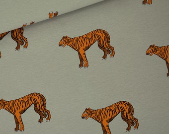 Cotton French Terry Print in Tigers | See You at Six Summer 2023