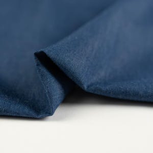 Tencel Baumwolle Denim Chambray Stoff in See Blau, für Hemden & Button Ups Bild 5