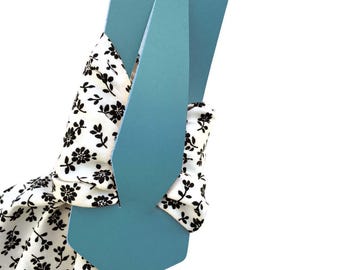 French Leather Furoshiki Bag Handle in Robin&#39;s Egg Blue by Miyako for No Sew Japanese Fabric Folding Bags