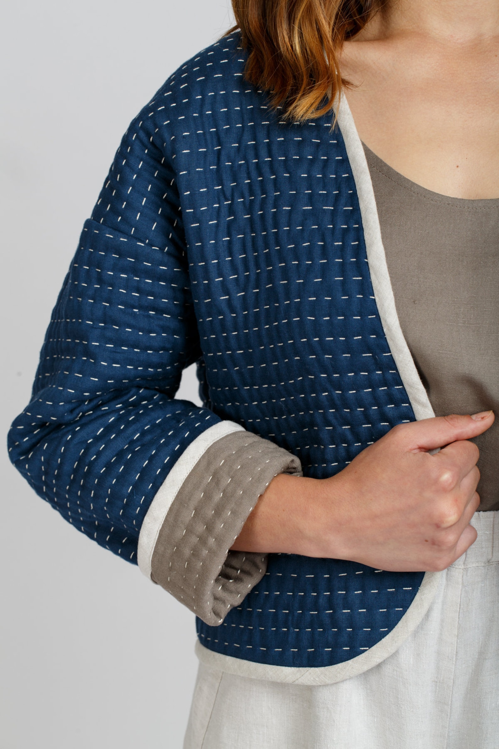 Hovea Quilted Jacket Sewing Pattern Size 020 Megan Etsy