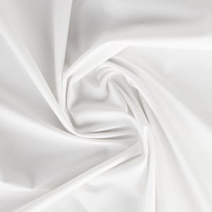 Relaxed Organic Cotton Twill Fabric in White | Midweight 7oz, Great for pants, chore coats, jackets, bags image 4