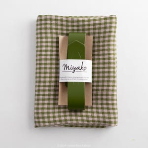 Furoshiki Bag Kit with Merchant & Mills Linen in Summer Thistle