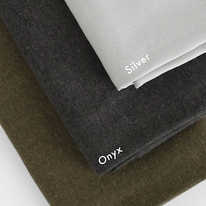 Lightweight Linen Rayon Blend Fabric for Apparel in 20+ Colors, yarn dyed and solids, Brussels Washer by Robert Kaufman image 7