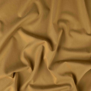 Tela de gabardina de sarga Tencel en color oro cardamomo, 62" de ancho, 5,85 oz imagen 1