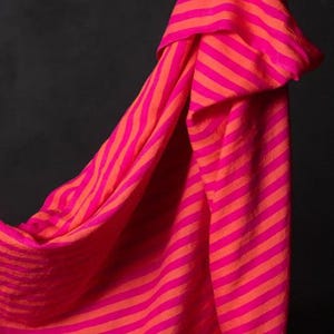Whirly Pops Laundered Linen Stripe Fabric by Merchant & Mills