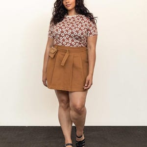 Bernadette Skirt Sewing Pattern, sizes XS-7X, by Friday Pattern Company, includes plus sizes