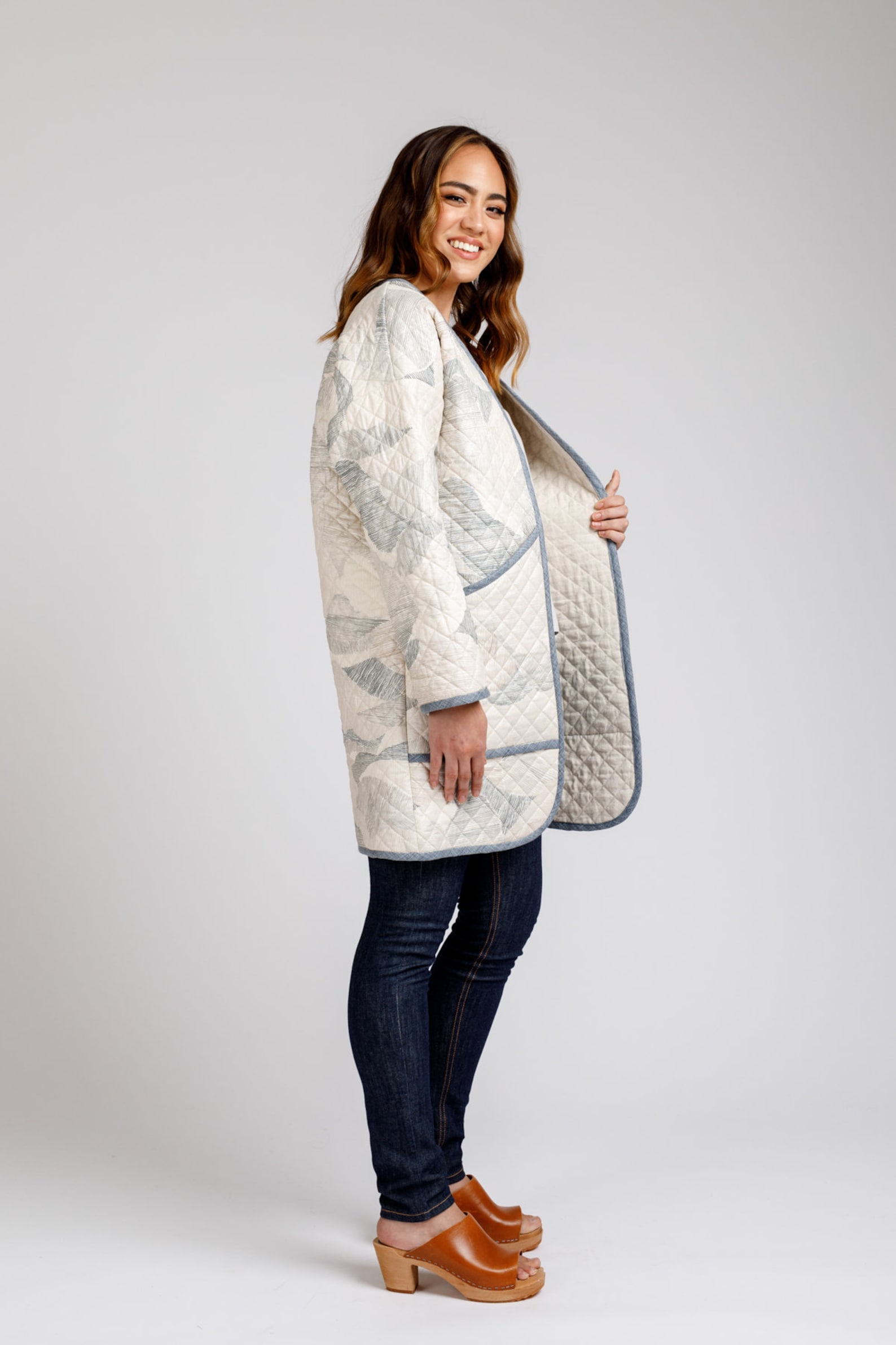 Hovea Quilted Jacket Sewing Pattern Size 020 Megan Etsy