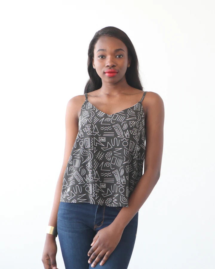 Ogden Cami Sewing Pattern | Sizes 0-18 | True Bias | Woven Cami With ...