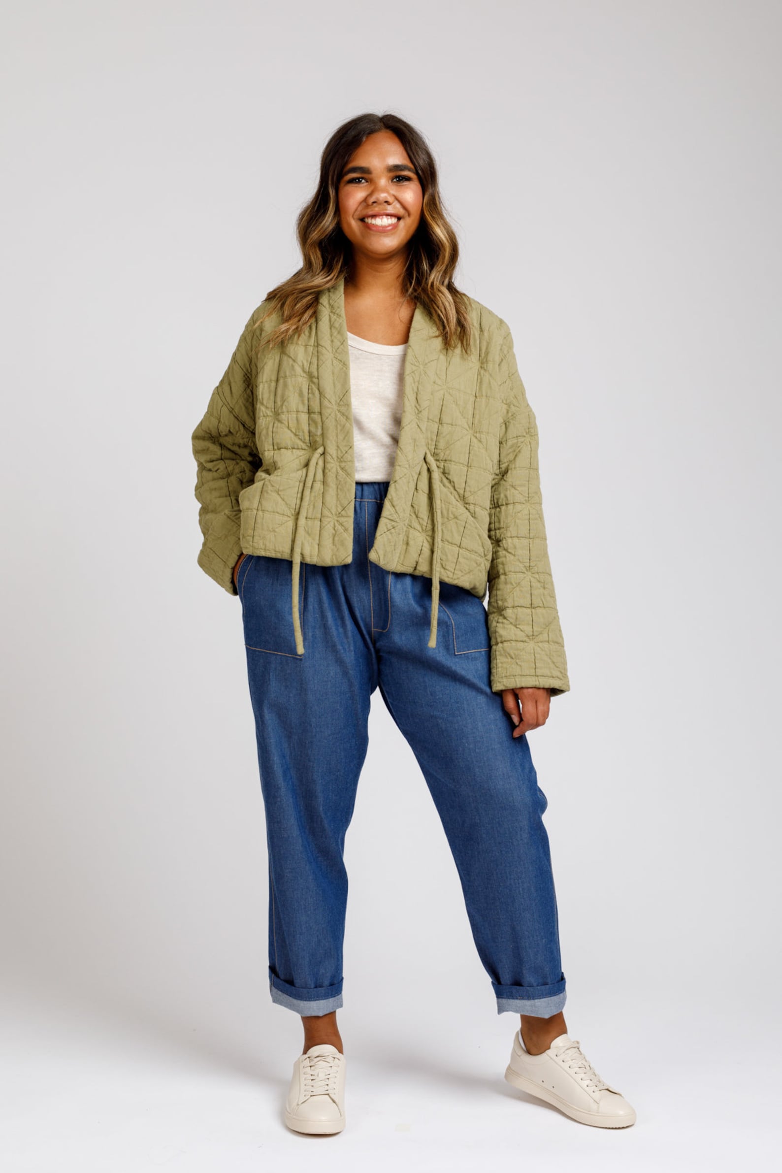 Hovea Quilted Jacket Sewing Pattern Size 020 Megan Etsy