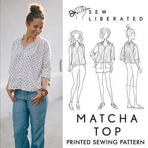 Stand collar clearance blouse pattern