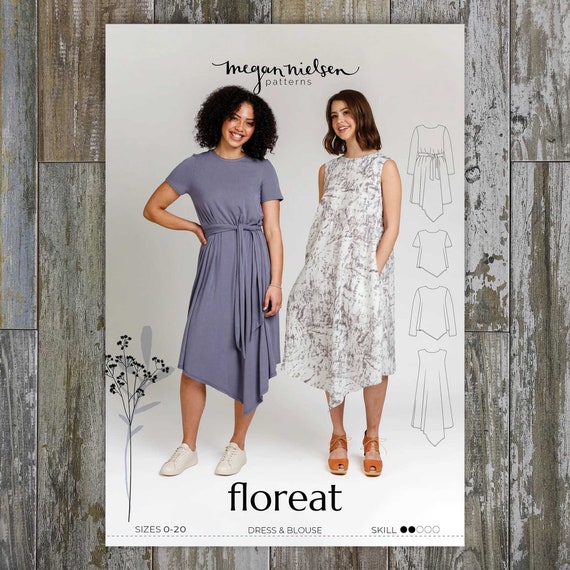 Floreat Dress and Top - Megan Nielsen Patterns - Sewing Pattern Floreat Dress and Top - Megan Nielsen Patterns - Sewing Pattern