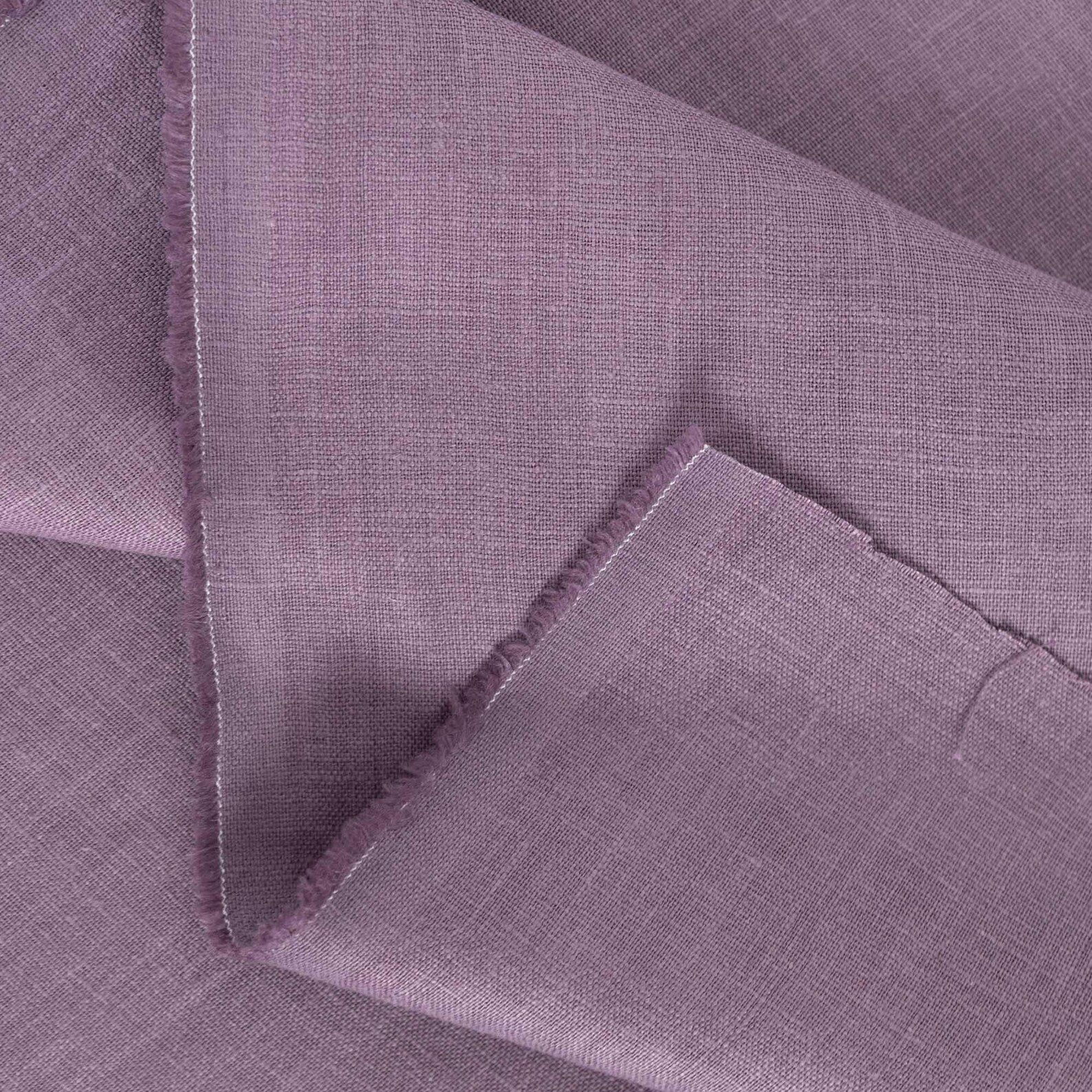 Lightweight Linen Lightweight Laundered Linen Fabric in Lilac, 5.5 Oz, 56