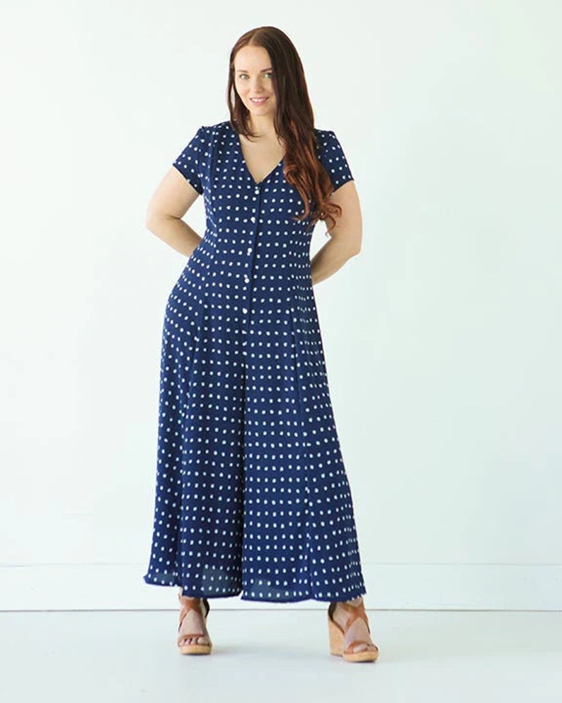 Shelby Dress & Romper Sewing Pattern by True Bias, Size 0-18 image 4