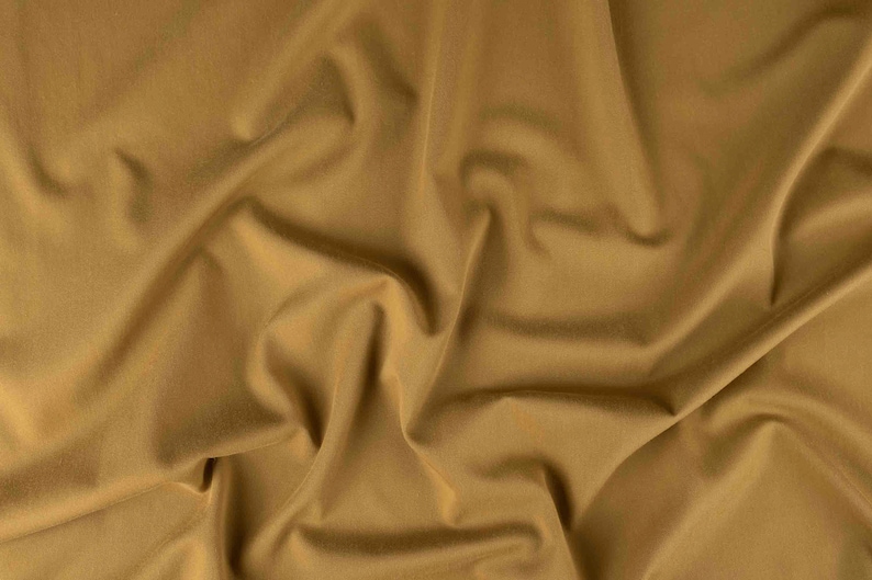 Tela de gabardina de sarga Tencel en color oro cardamomo, 62" de ancho, 5,85 oz imagen 5