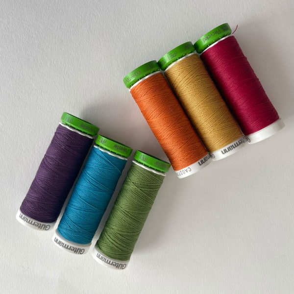 Matching Thread for Our Fabrics | Gutermann Sew-All rPET 110 yds