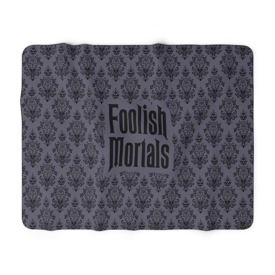 Haunted Mansion Blanket Disneyland Blanket Haunted Mansion Throw Blanket Haunted Mansion Decor