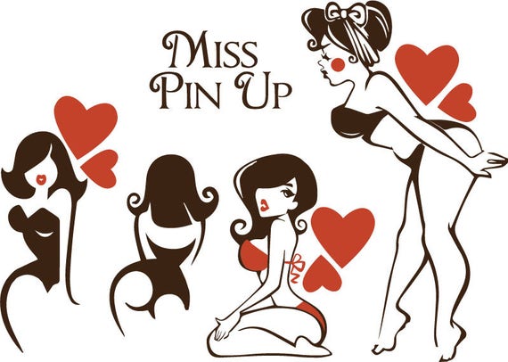 Cute Pinup Svg File