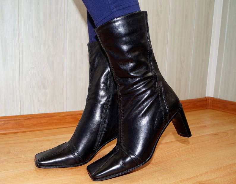 leather boots wide toe box
