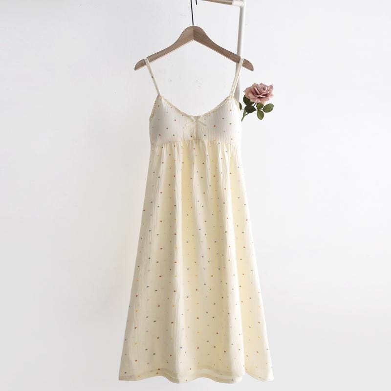 Sweetie Lace Trim Slip Dress