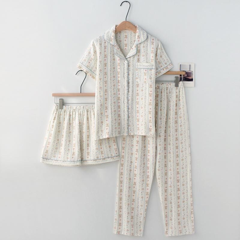 Pyjama Une Pièce Femme Nick & Nora Imprimé Zèbre - Taille M, Occasion Très Bon état