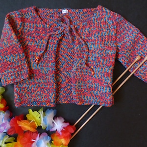 vest 6 years sleeves three quarters cotton for girl