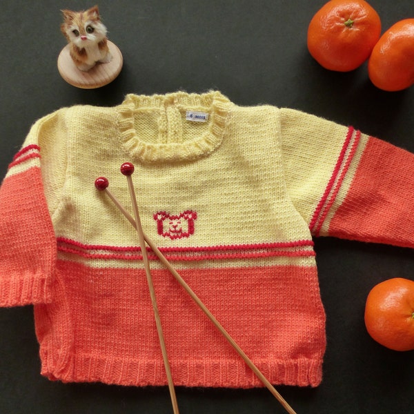 Pull en laine pour bébé