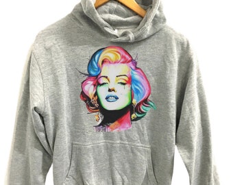 Marilyn Monroe Customised Urban Art Graphic hoodie novelty hoodie sweatshirt All sizes available