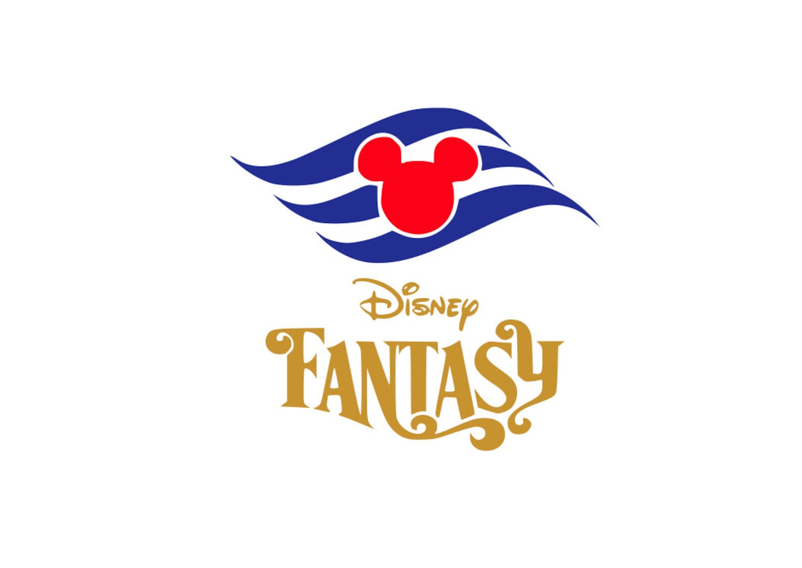 Disney Cruise Line Logo Disney Fantasy Iron On 12X12 HTV Etsy