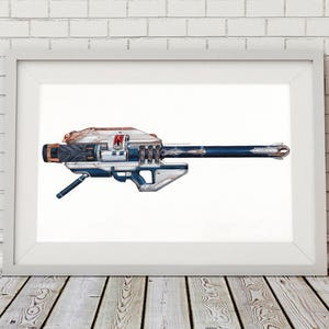 Destiny Inspired Gjallarhorn Art Print