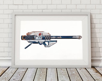 Destiny Inspired Gjallarhorn Art Print