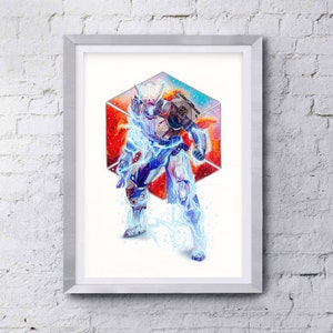 MULTIPLE Destiny 2 Inspired Titan Art Prints