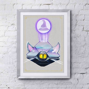 Destiny Inspired Nine Lives Ghost Art Print
