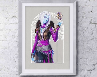Destiny Inspired Character Art Prints