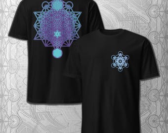 Metatron Sacred Geometry T-Shirt | Festival Psychedelic Clothing