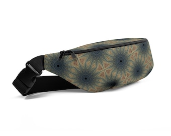 Earthy Starburst Fanny Pack