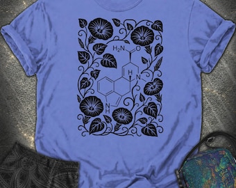 Morning Glory Molecule Comfort T-Shirt