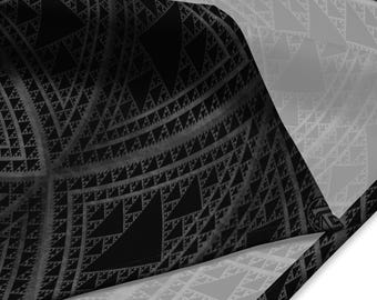 Sierpinski fractal bandana | Trippy sjaal met heilige geometrie