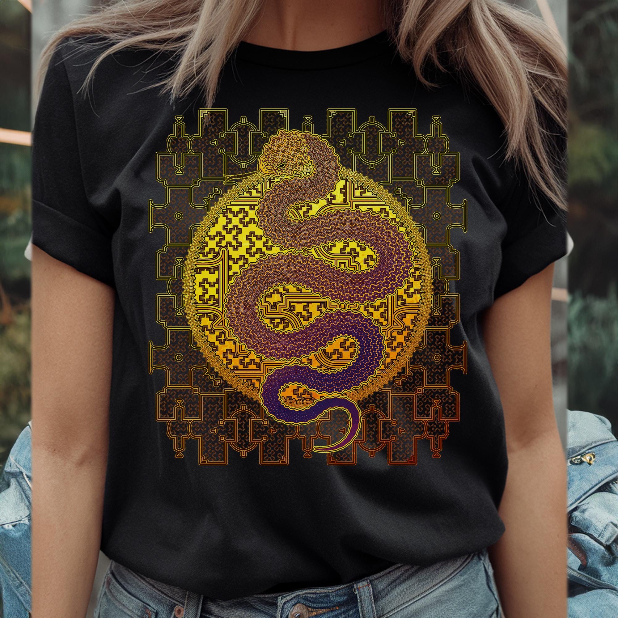 Camiseta con estampado dorado España
