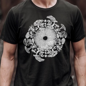 Mycology Mycologist Magic Mushroom Spore Print T-Shirt Mycology Mycologist Magic Mushroom Spore Print T-Shirt