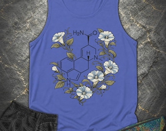 Morning Glory Molecule Color Comfort Tank Top